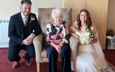 Newlyweds Recreate Wedding For Gran With Dementia